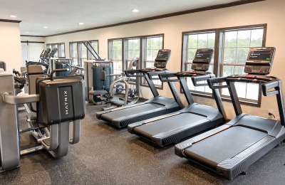 Gym at Swan Lake Resort