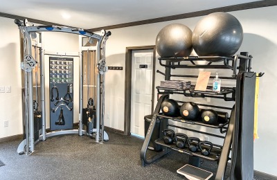 Gym at Swan Lake Resort