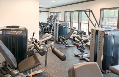 Gym at Swan Lake Resort